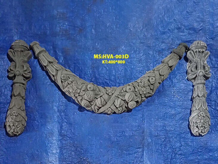 mẫu phào chỉ ngoại thất mới nhất HVA003D